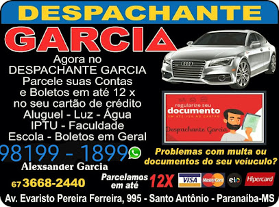 Despachante Garcia em Paranaíba - MS