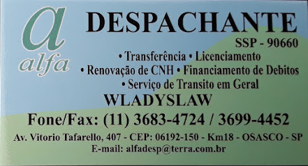 Alfa Despachante em Osasco - SP