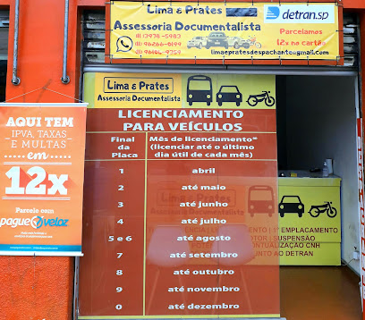 Despachante - Assessoria Em Cnh Lima & Prates em São Paulo - SP