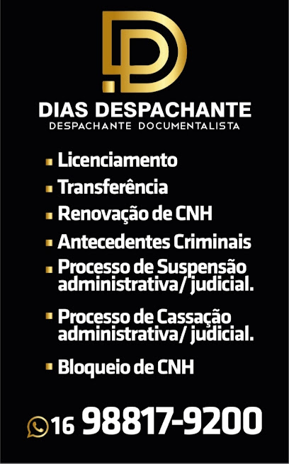 Dias Despachante em Ibitinga - SP
